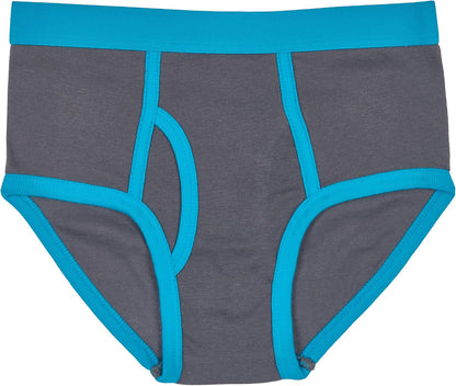 Boys Soft 100% Cotton Tagless Briefs (8-Pack)