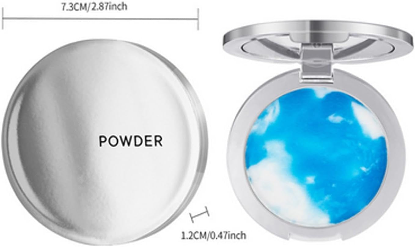 Matte Pressed Powder Pressed Powder Foundation for Oily Skin Face Cosmetics, Lightweight Powder Makeup, Matte Pressed Powder Pressed Powder Foundation for Oily Skin Face Cosmetics