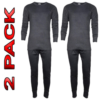 Mens Thermal Long Johns Top Bottom Underwear Base Layer Premium Quality Full Set