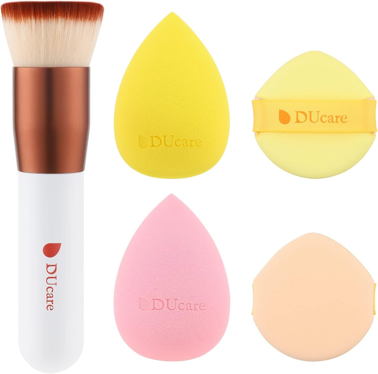 Foundation Brush Kabuki Make up Brush Flat Top Makeup Brushes Perfect for Blending Liquid, Cream or Flawless Powder Cosmetics - Buffing, Stippling, Concealer