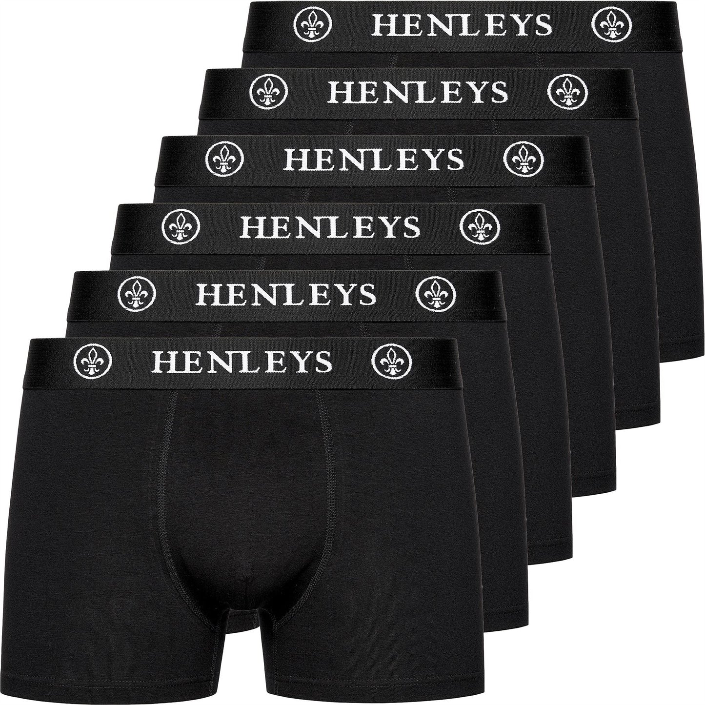 Mens 5/6/7 Pack Multipack Boxers Underwear Trunks Shorts HENLEYS Underpant Boxer