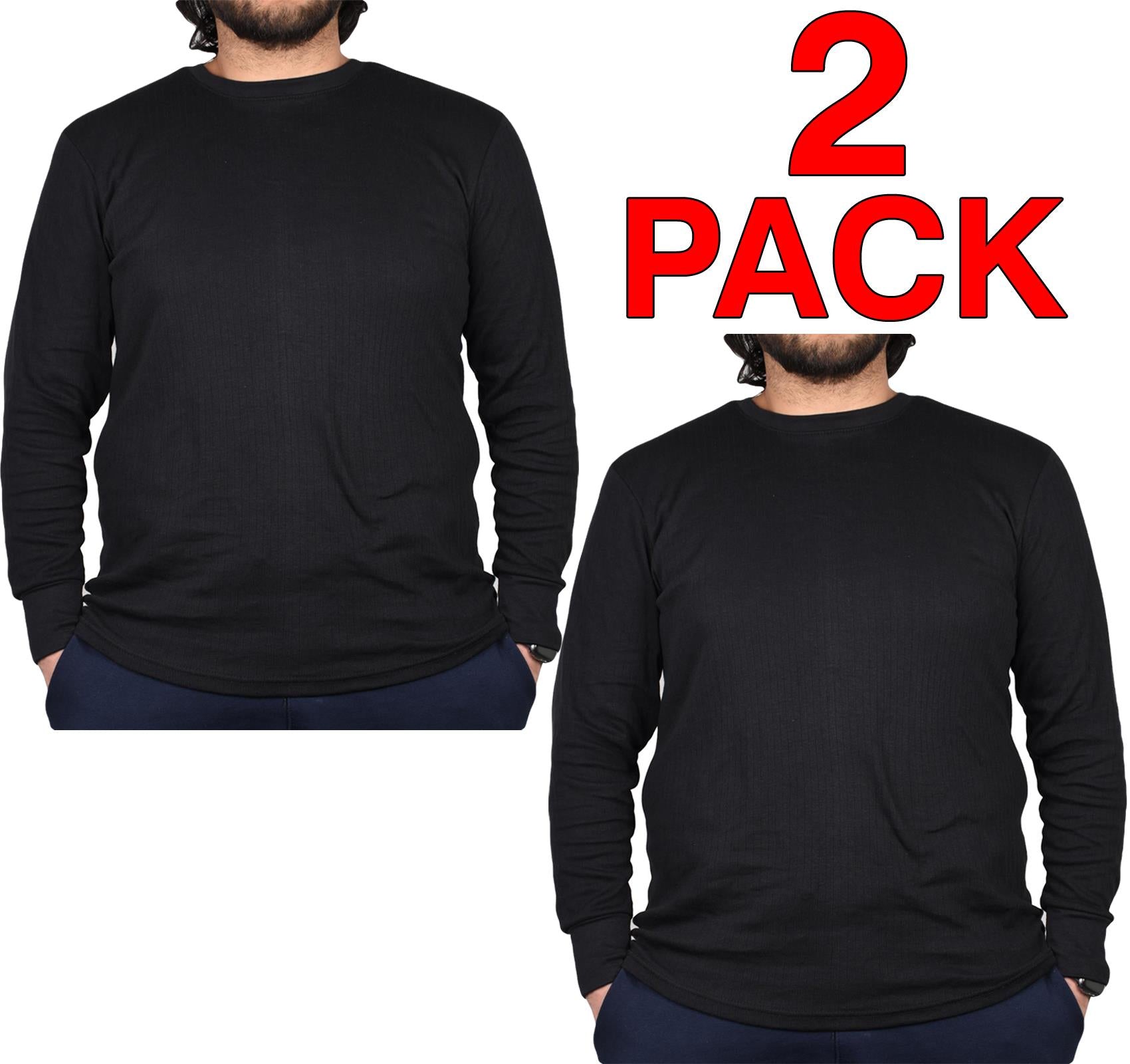 Mens Thermal Long Johns Top Bottom Underwear Base Layer Premium Quality Full Set