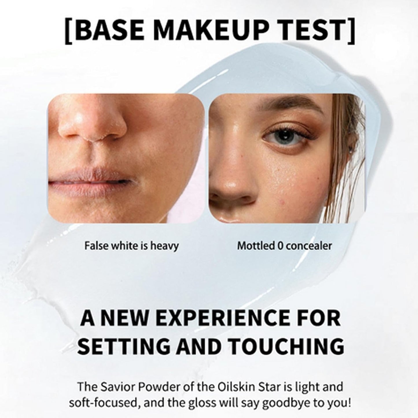 Matte Pressed Powder Pressed Powder Foundation for Oily Skin Face Cosmetics, Lightweight Powder Makeup, Matte Pressed Powder Pressed Powder Foundation for Oily Skin Face Cosmetics
