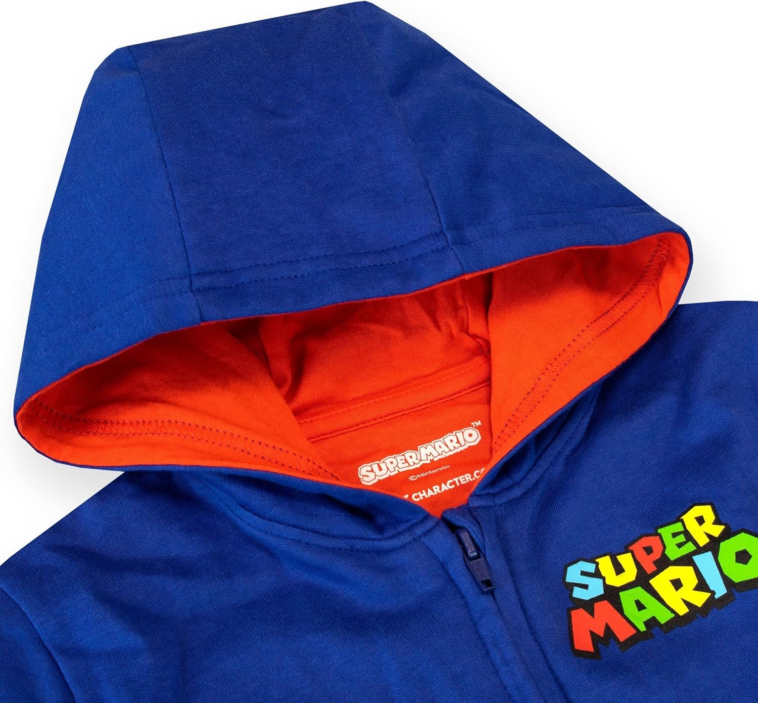 Super Mario Hoodie | Boys' Hoodies | Luigi Zip up Hoody | Jumper for Kids