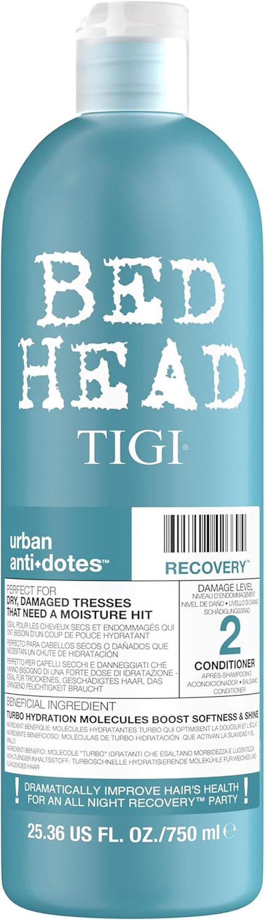 Bed Head by  Urban Antidotes Recovery Moisturizing Conditioner for Dry and Damaged Hair - 750 ml