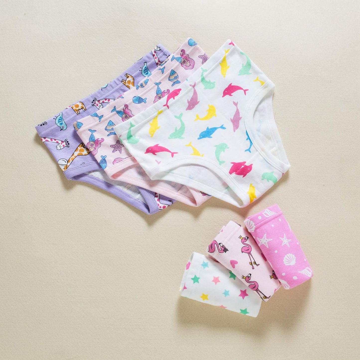 Boys Underwear Toddler Kids Panties Breathable Comfort Cotton Rockets Briefs Children Dinosaurs Knickets(Pack of 6)