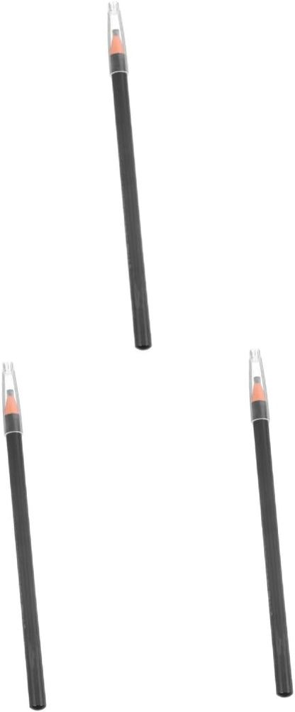 Set of 3 Ash Brown Eyebrow Pencils - Grey Makeup Essentials