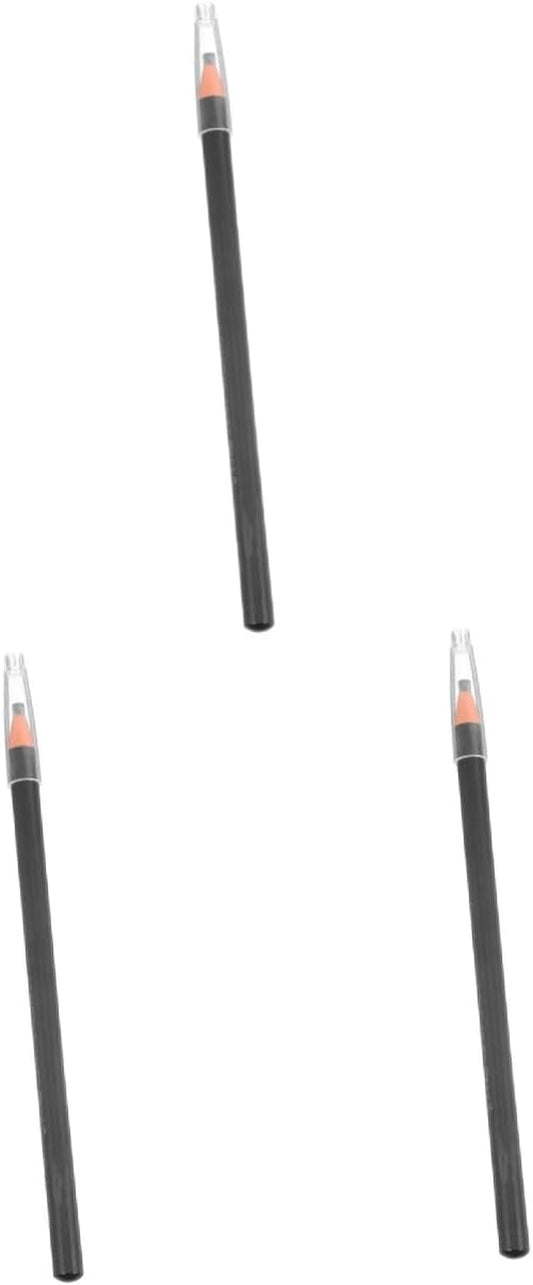 Set of 3 Ash Brown Eyebrow Pencils - Grey Makeup Essentials