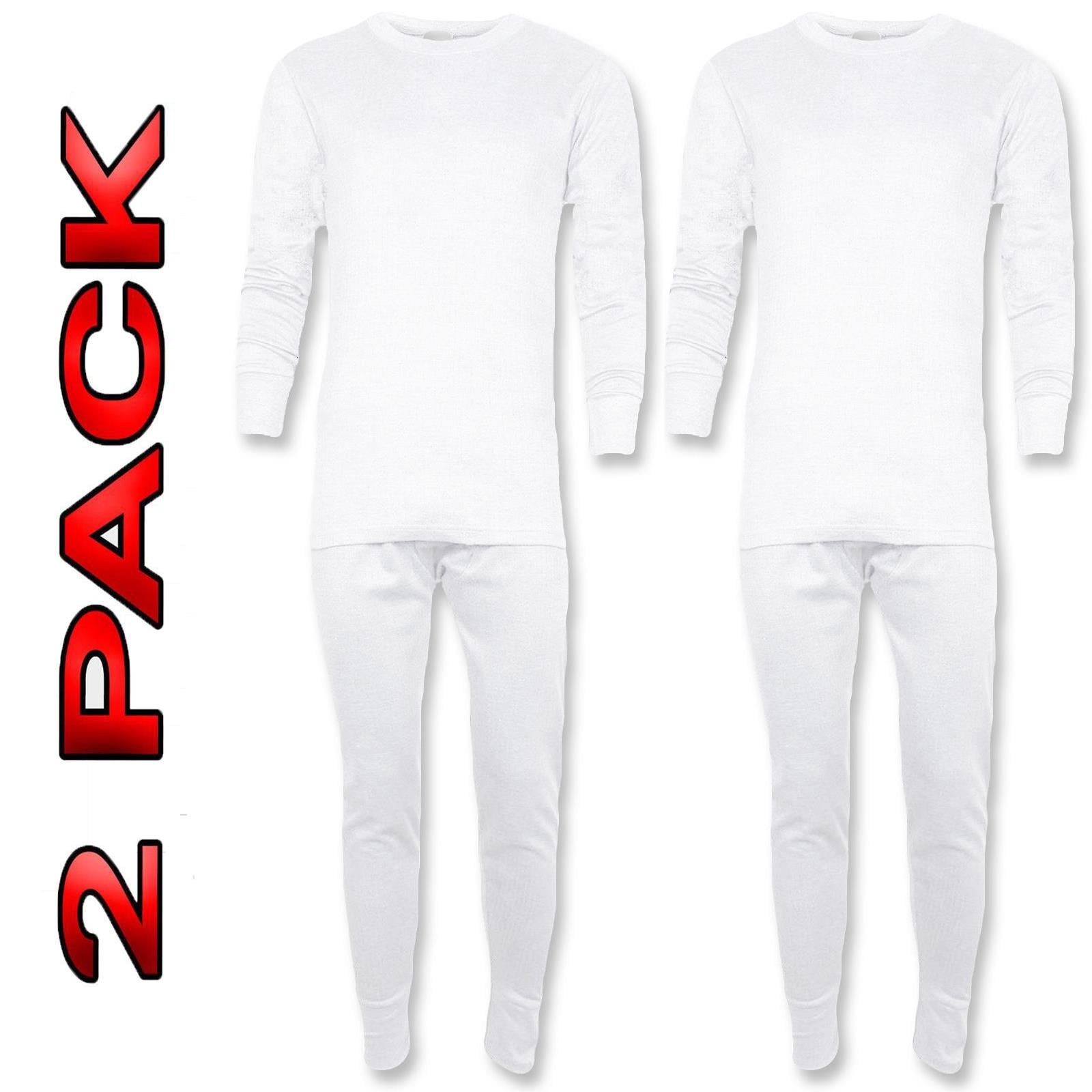 Mens Thermal Long Johns Top Bottom Underwear Base Layer Premium Quality Full Set