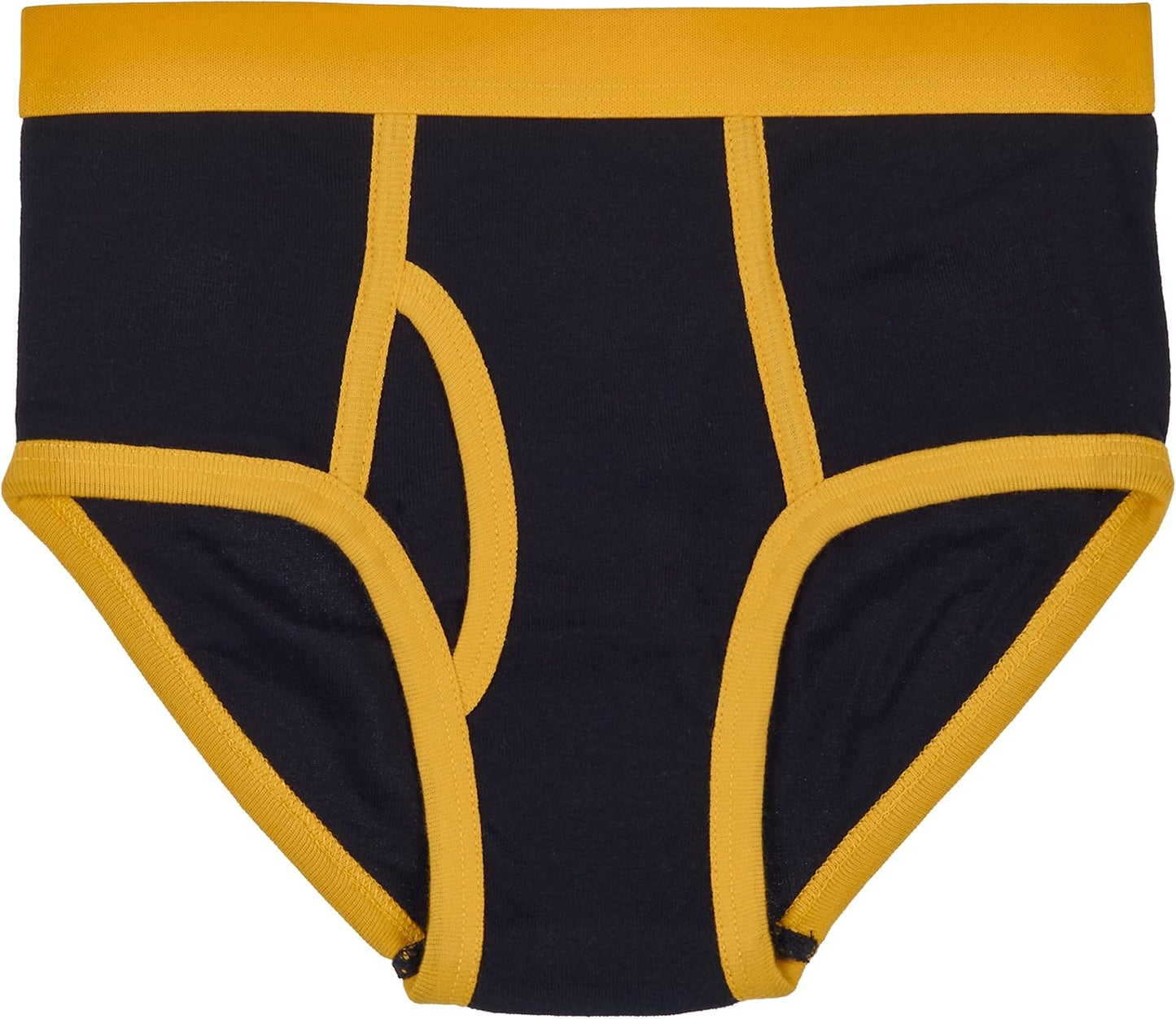 Boys Soft 100% Cotton Tagless Briefs (8-Pack)