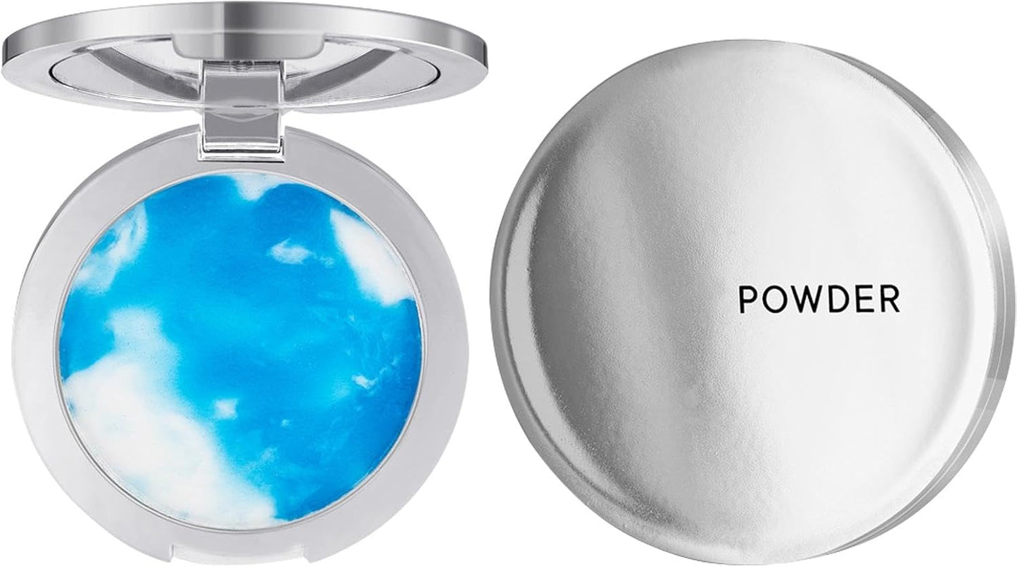 Matte Pressed Powder Pressed Powder Foundation for Oily Skin Face Cosmetics, Lightweight Powder Makeup, Matte Pressed Powder Pressed Powder Foundation for Oily Skin Face Cosmetics