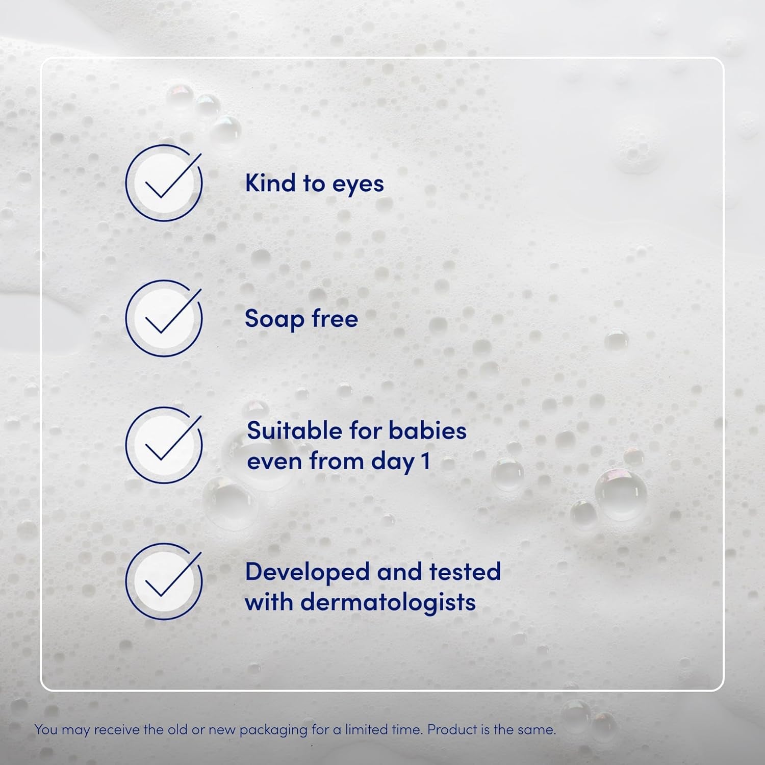 Junior Soothing Bath Bubbles, for Dry, Sensitive & Eczema-Prone Skin, Gentle Cleanser Soothes & Moisturise Delicate Skin, Everyday Use for Babies & Children, Fragrance Free, 1 X 300Ml